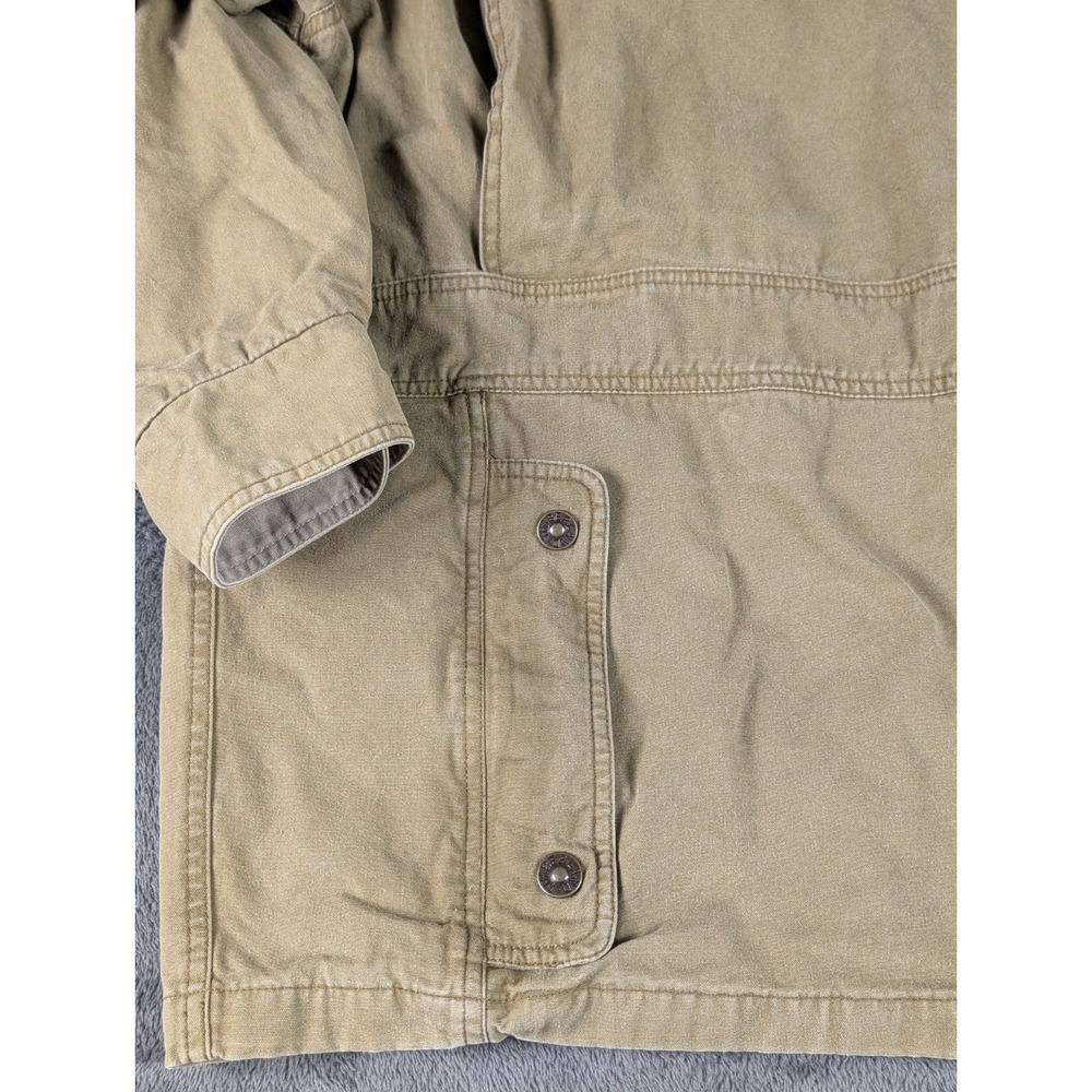 VTG Timberland WeatherGear Mens Barn Coat Chore Jacket MED Heavy Duty Canvas 90s - Picture 13 of 16